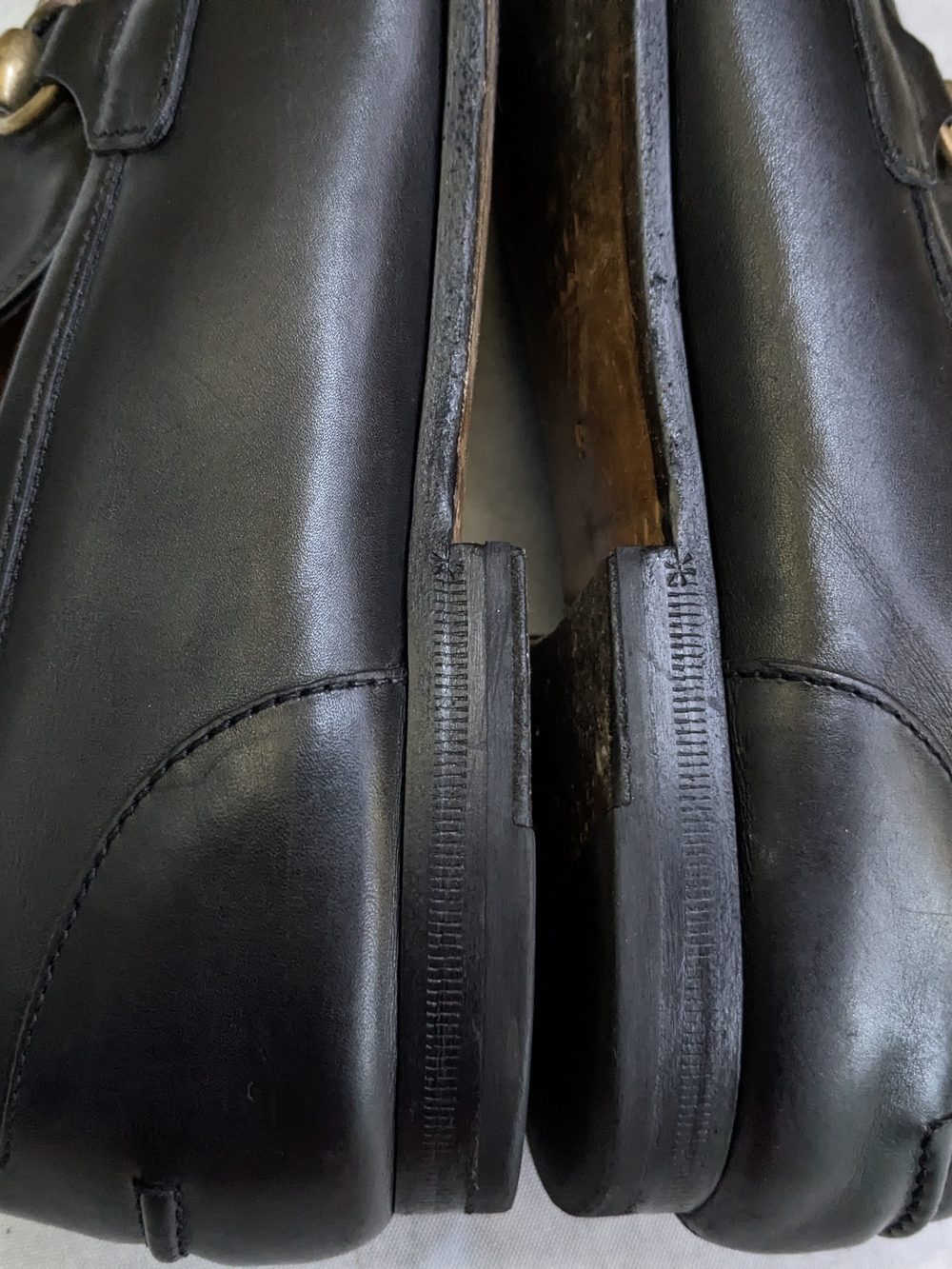 Gucci Horsebit Loafers Black Men US 9.5 - Picture 6 of 15